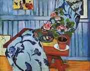 Henri Matisse Still Life with Geraniums oil painting picture wholesale